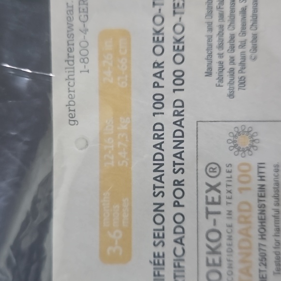 NWT 4-pack Gerber Boy 3-6 months - Picture 5 of 5